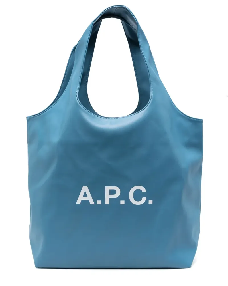 A.P.C. Ninon Tote Bag - Blau Blau