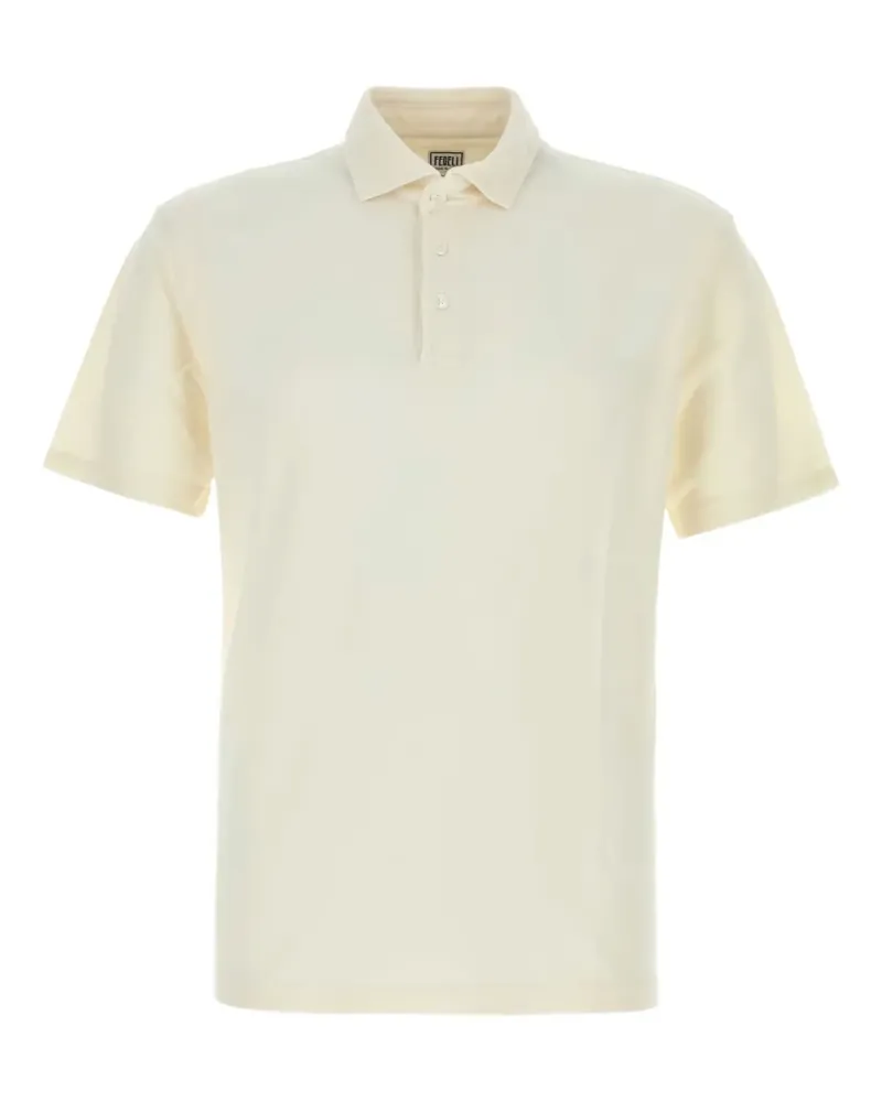 Fedeli Klassisches Poloshirt - Nude Nude