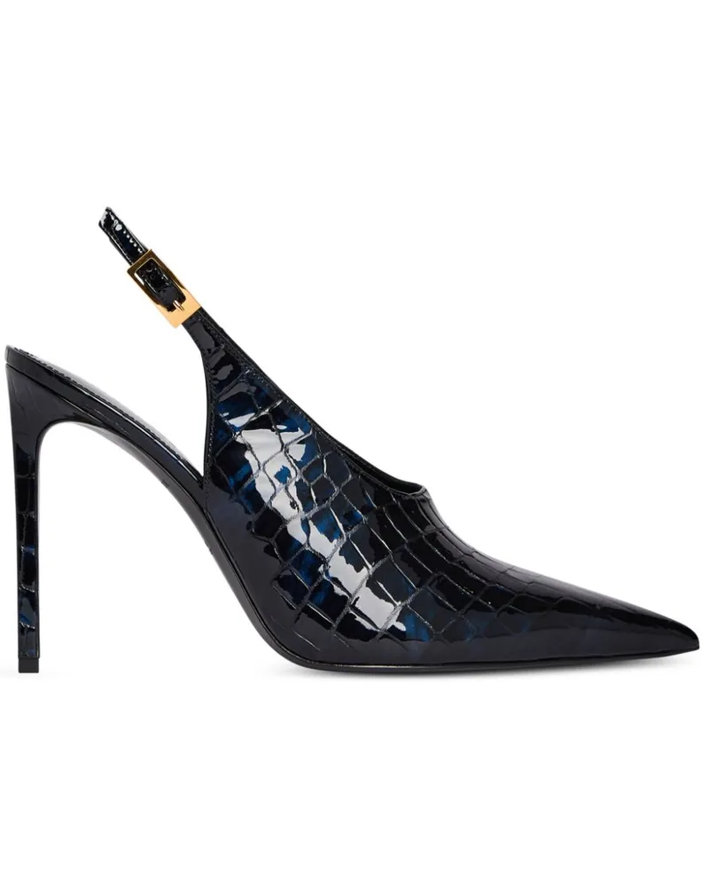 Retrofête Celia Pumps 110mm - Blau Blau