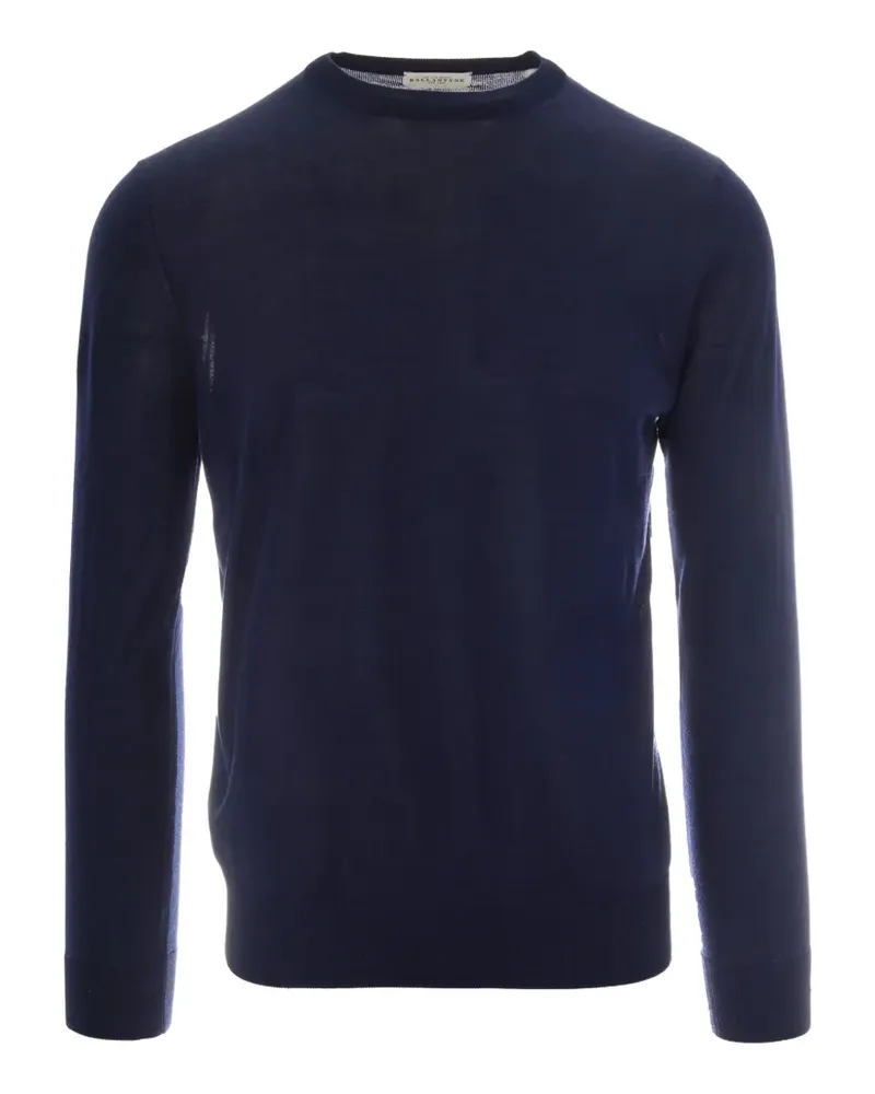 Ballantyne plain-stitch sweater - Blau Blau