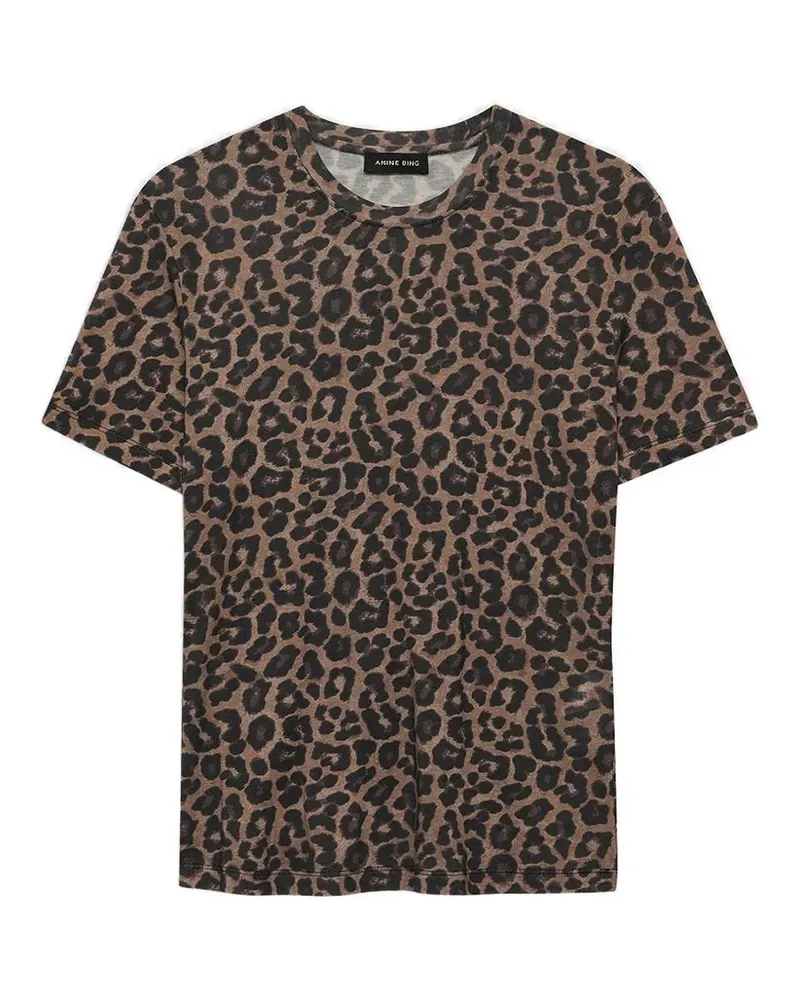 Anine Bing Sylvie T-Shirt - Braun Braun