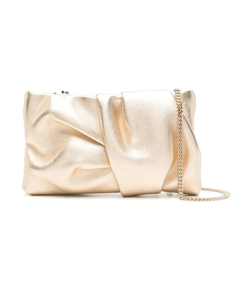 Jimmy Choo Bonny Clutch - Gold Gold