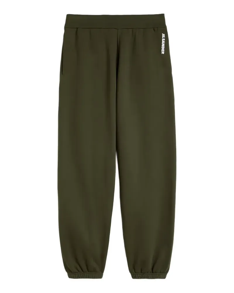 Jil Sander Jogginghose mit Logo-Print - Grün Grün