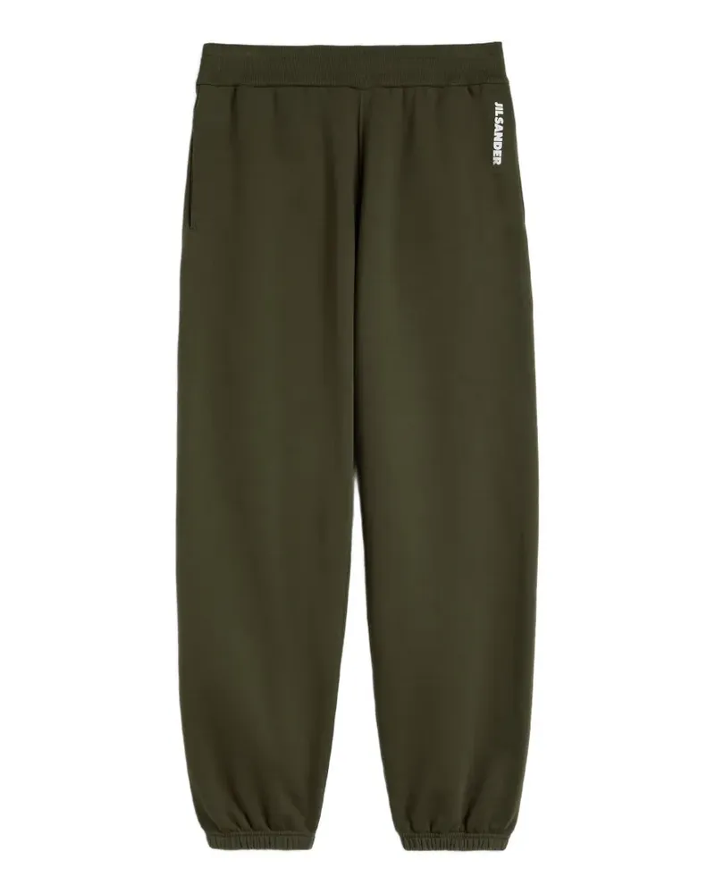 Jil Sander Jogginghose mit Logo-Print - Grün Grün