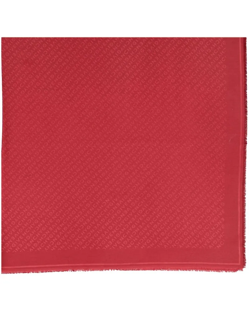 Givenchy Schal aus Seide - Rot Rot