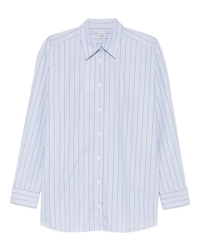 Totême Gestreiftes Hemd - Blau Blau