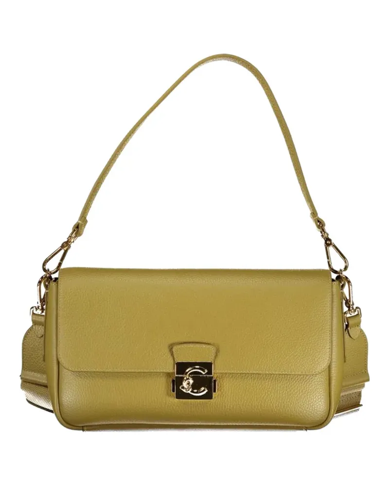 Coccinelle pebbled-leather tote bag - Grün Grün