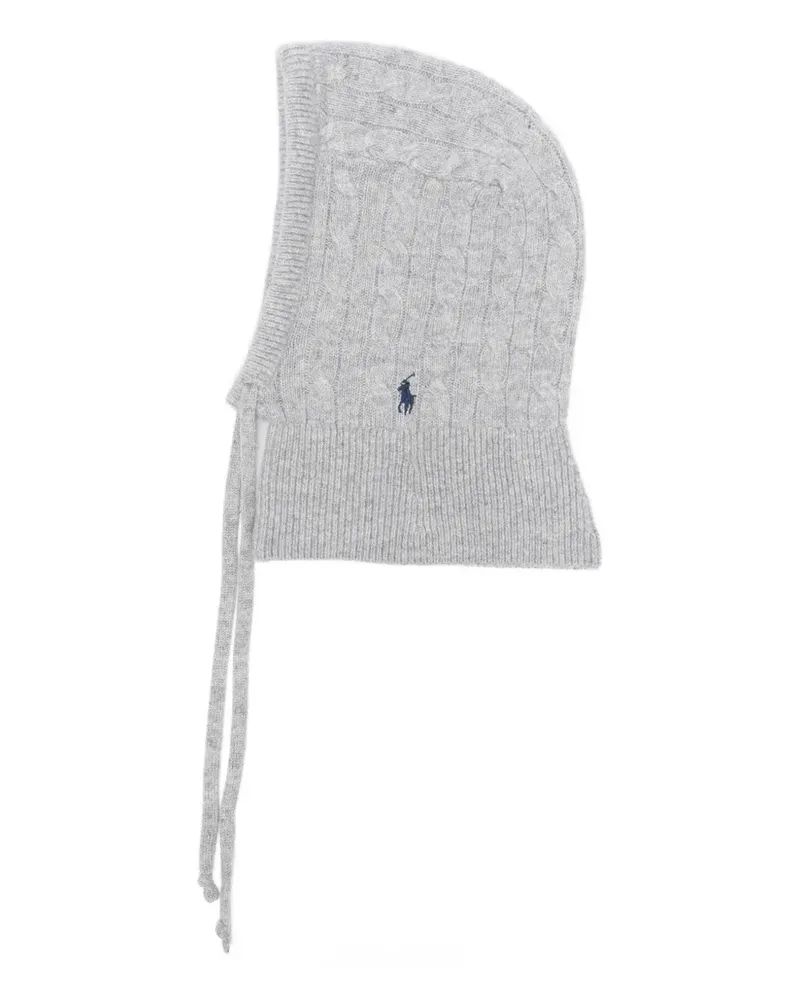 Ralph Lauren Kapuze mit Zopfmuster - Grau Grau
