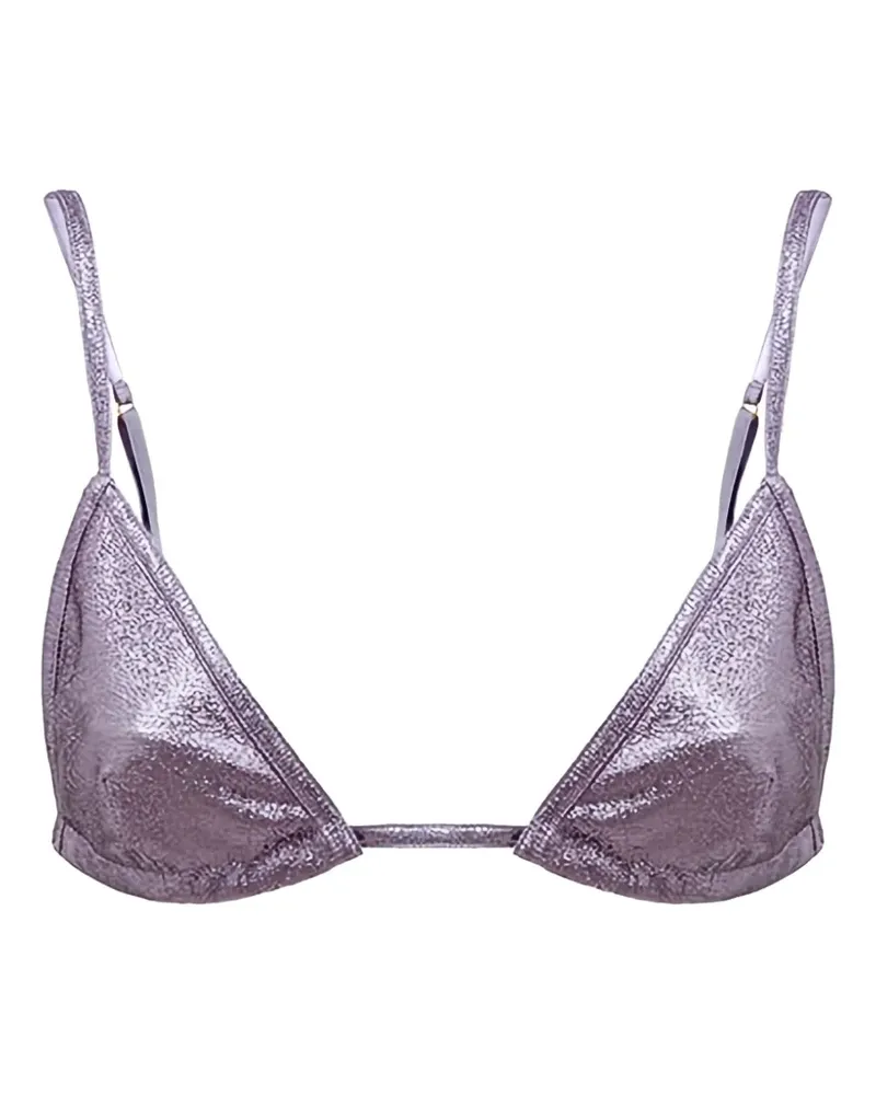 Tom Ford Triangel-BH mit Glitter-Optik - Violett Violett