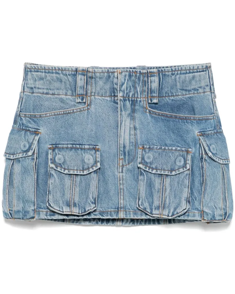 Alexander Wang Halbhoher Minirock - Blau Blau