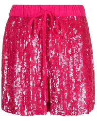 P.A.R.O.S.H. P.A.R.O H. Shorts mit Pailletten Rosa