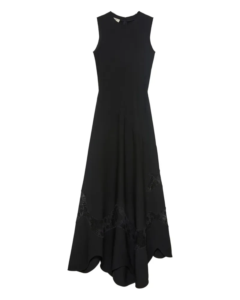 BITE Studios sound-neck midi dress - Schwarz Schwarz