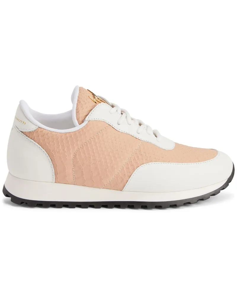 Giuseppe Zanotti Jimi Running Sneakers - Nude Nude