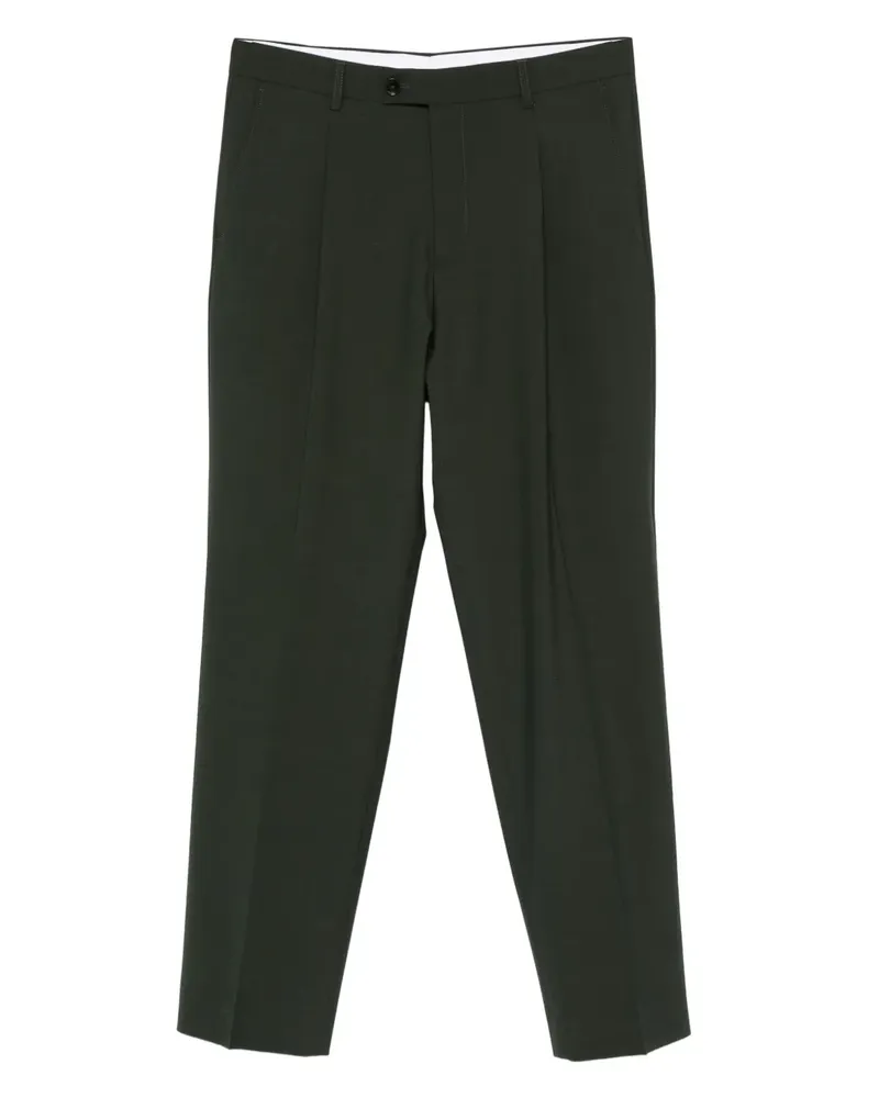 Be Able Klassische Bundfaltenhose - Grün Grün