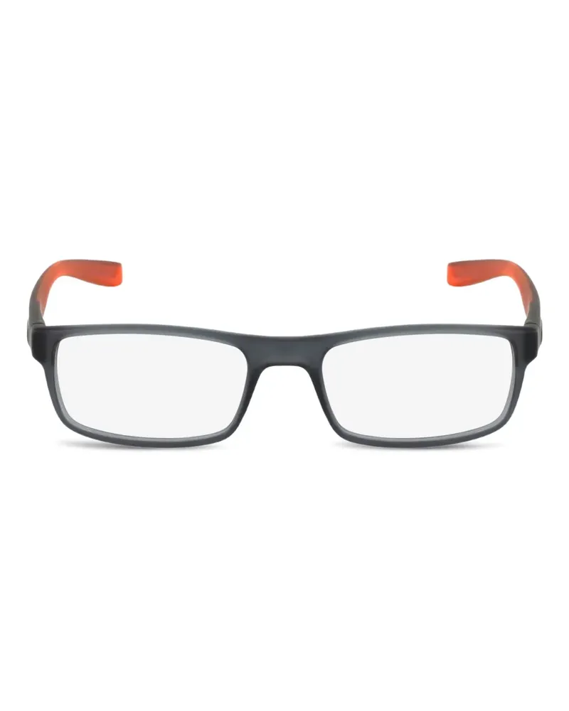 Nike Brille mit eckigem Gestell - Grau Grau