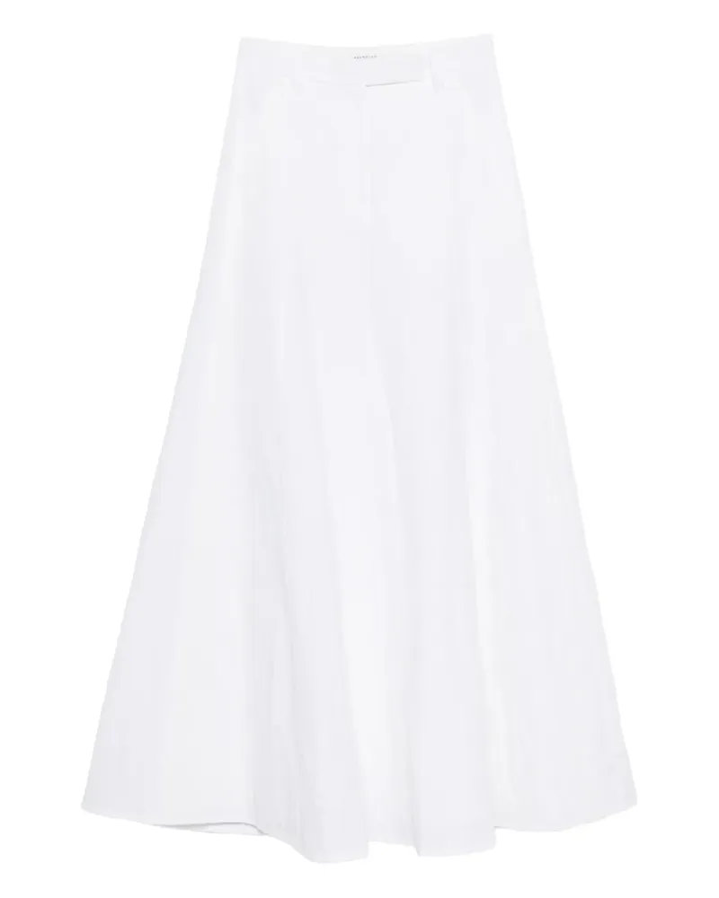 Brunello Cucinelli flared maxi skirt - Weiß Weiß