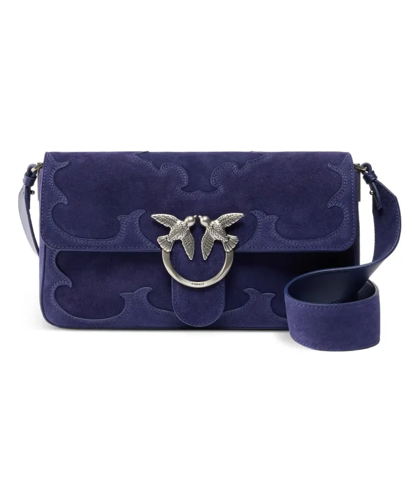 Pinko Love Birds Umhängetasche - Violett Violett