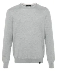 Fay Klassischer Pullover Grau