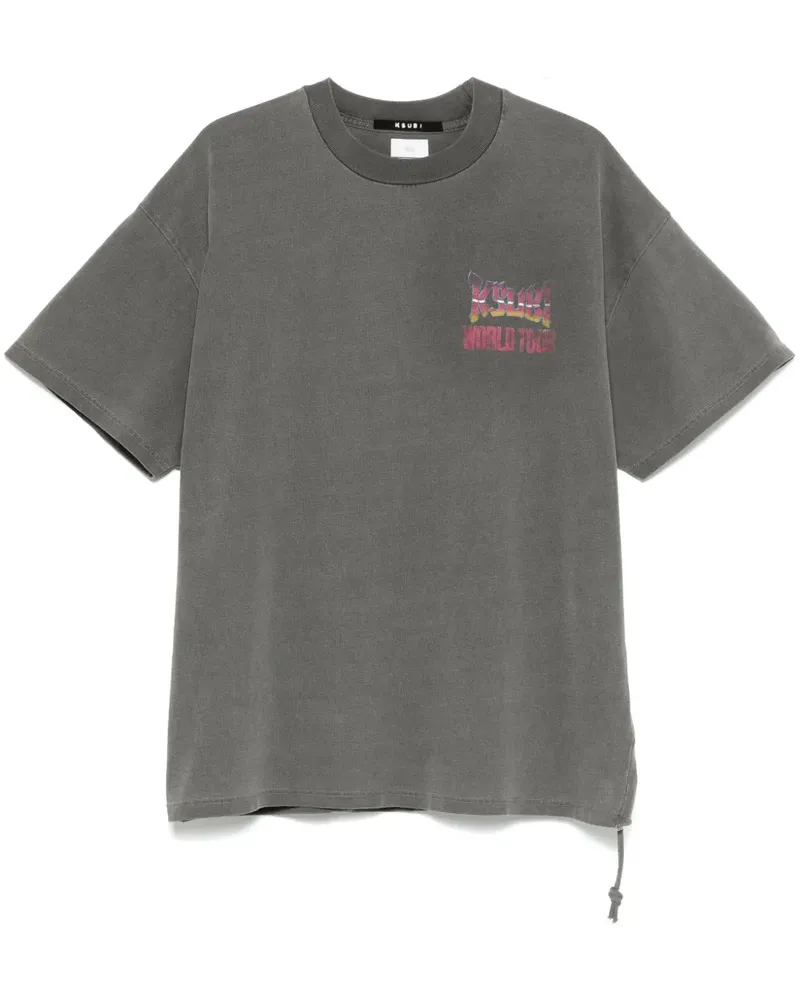 ksubi Global Excess T-Shirt - Grau Grau