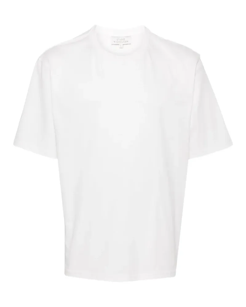Studio Nicholson Bric short-sleeve T-shirt - Weiß Weiß