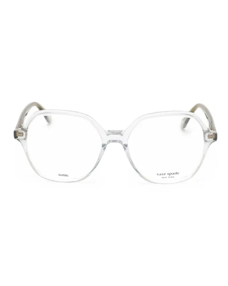 Kate Spade Anaya geometric-frame glasses - Grau Grau