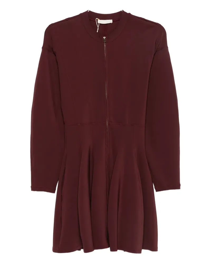 Ulla Johnson zip-fastening stretch-design dress - Rot Rot