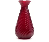 Gemme Rigadin Vase - Rot