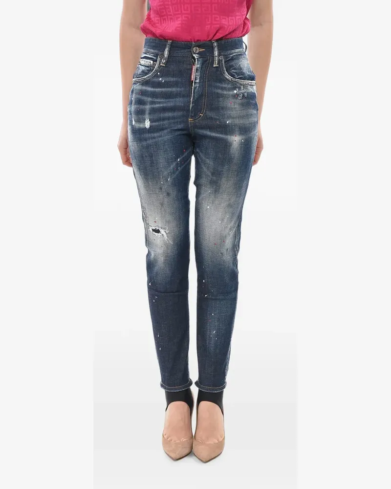 Dsquared2 Ski Stegjeans - Blau Blau