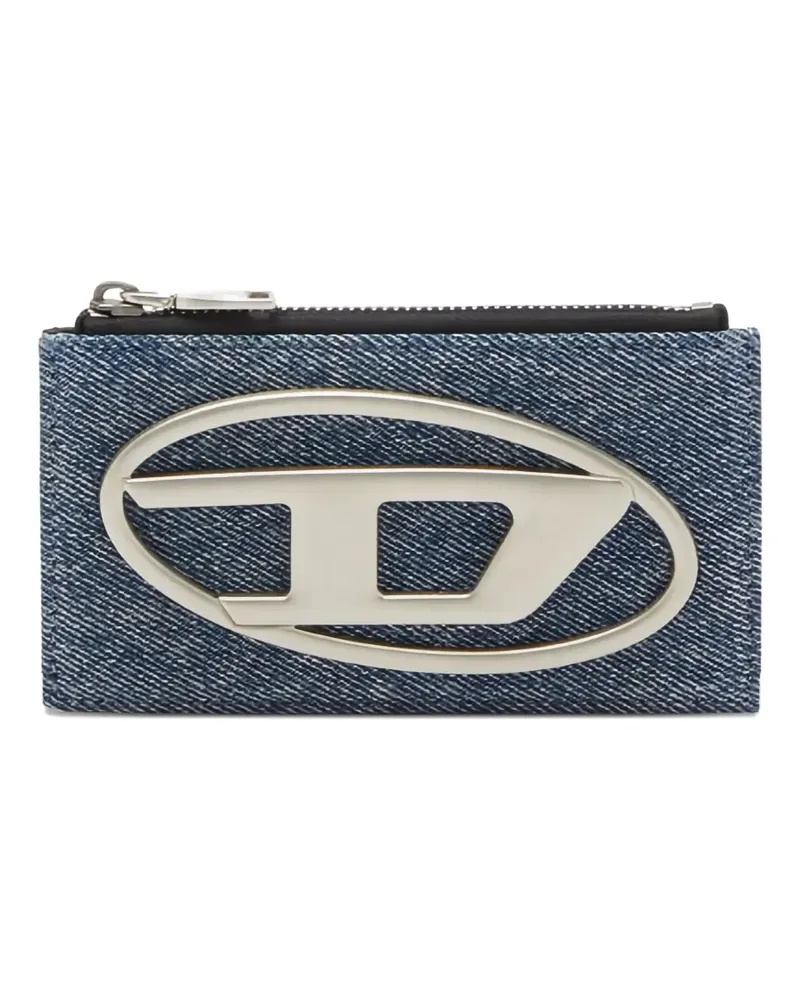 Diesel Kartenetui mit Logo - Blau Blau