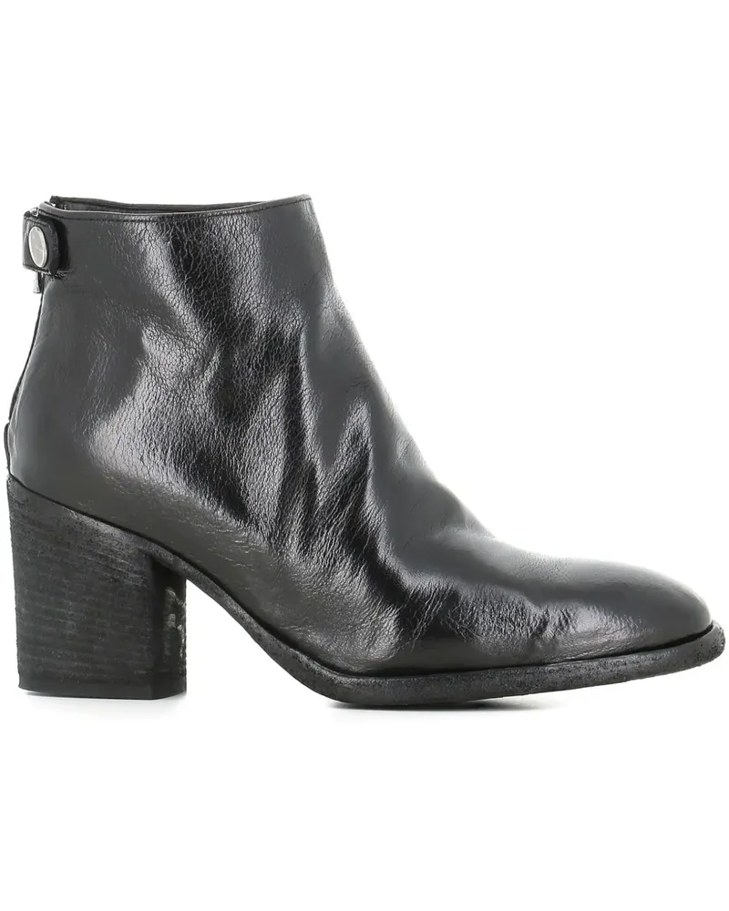 Officine Creative Italia zip-fastening block-heel boots - Schwarz Schwarz