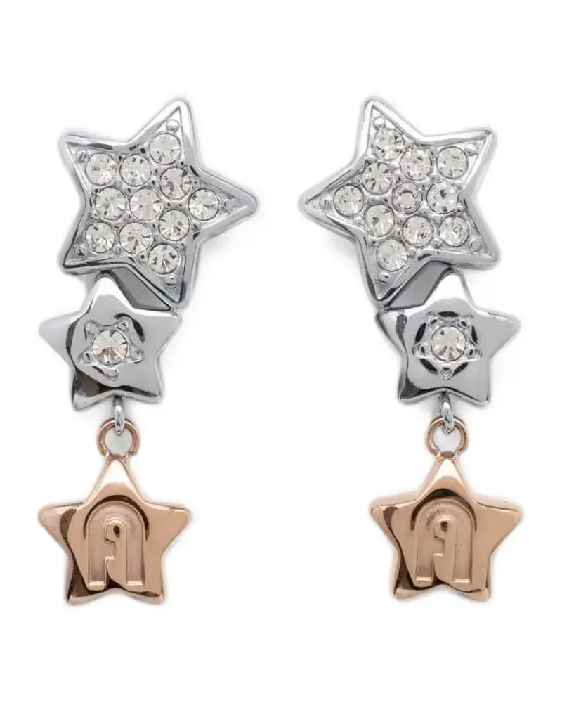 Furla crystal-embellished star earrings - Silber Silber