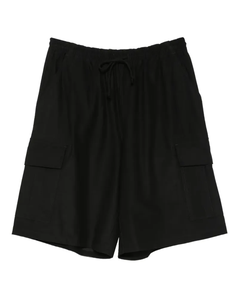 Comme des Garçons drawstring-fastening cargo shorts - Schwarz Schwarz