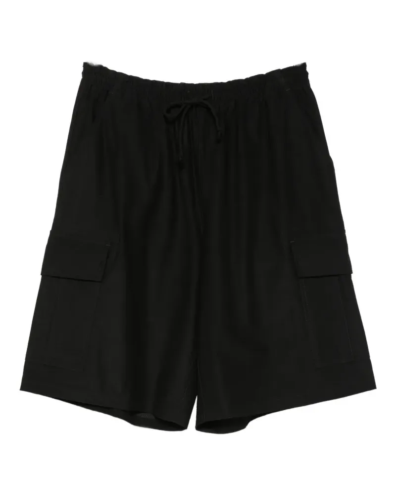 Comme des Garçons drawstring-fastening cargo shorts - Schwarz Schwarz