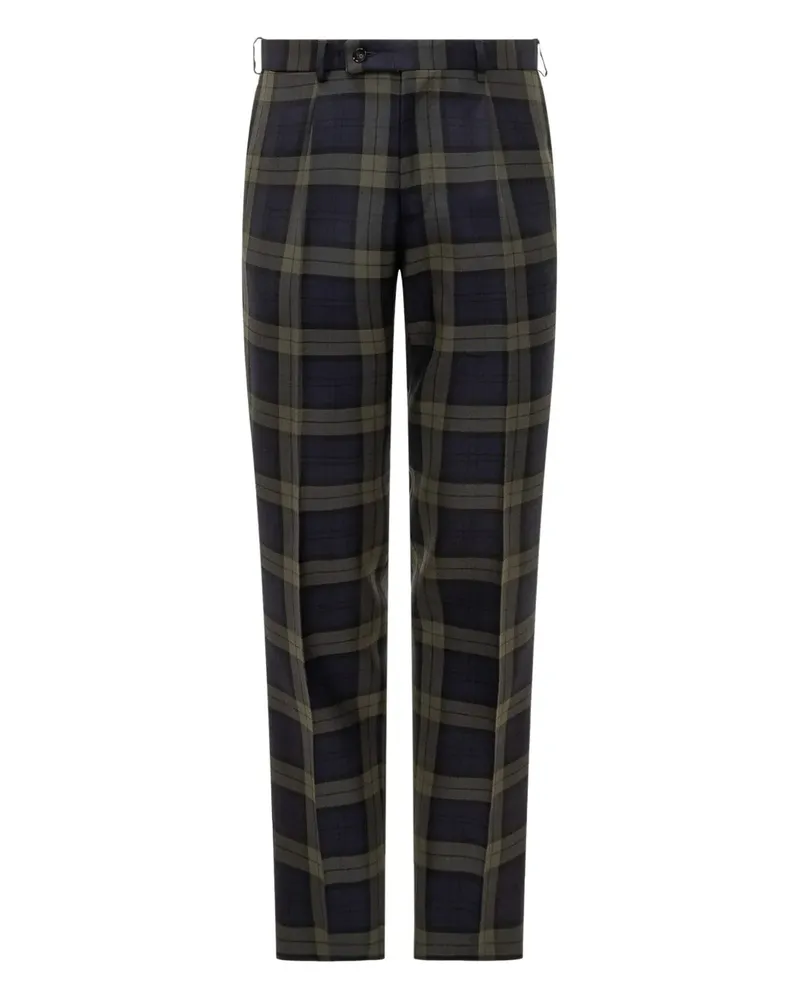 Gabriele Pasini Karierte Hose - Blau Blau