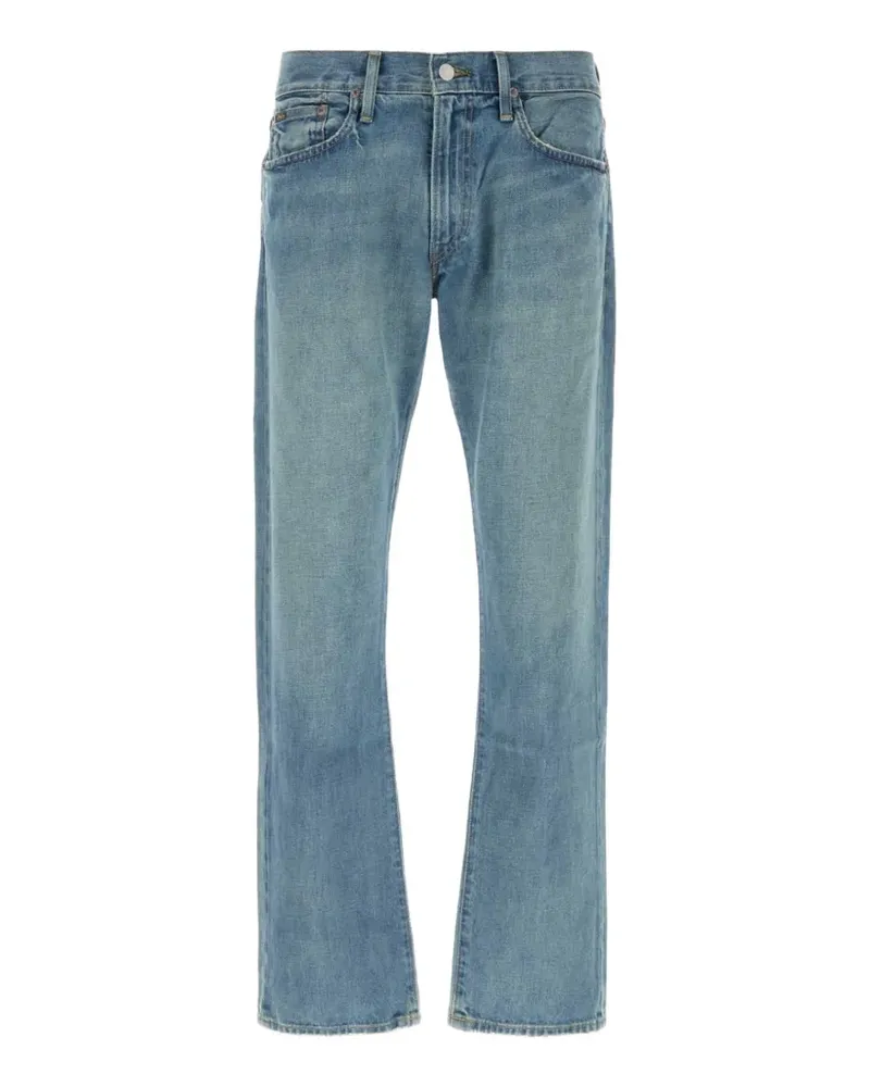 Ralph Lauren Ausgeblichene Straight-Leg-Jeans - Blau Blau
