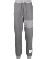 Thom Browne Gestrickte Jogginghose Grau