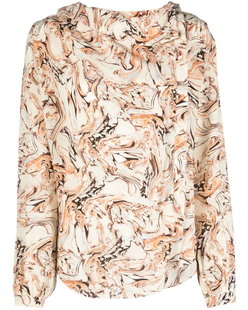 Isabel Marant Bluse mit Print - Nude Nude