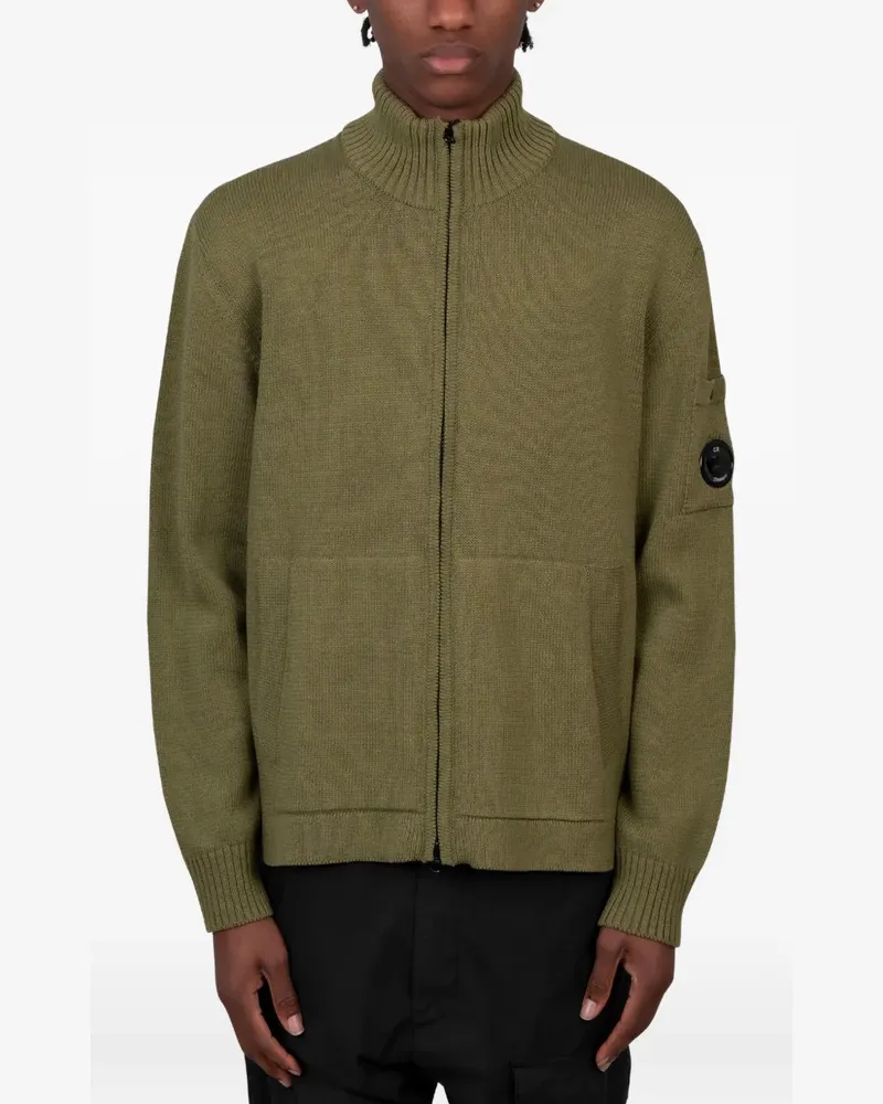 C.P. Company zip-up cardigan - Grün Grün