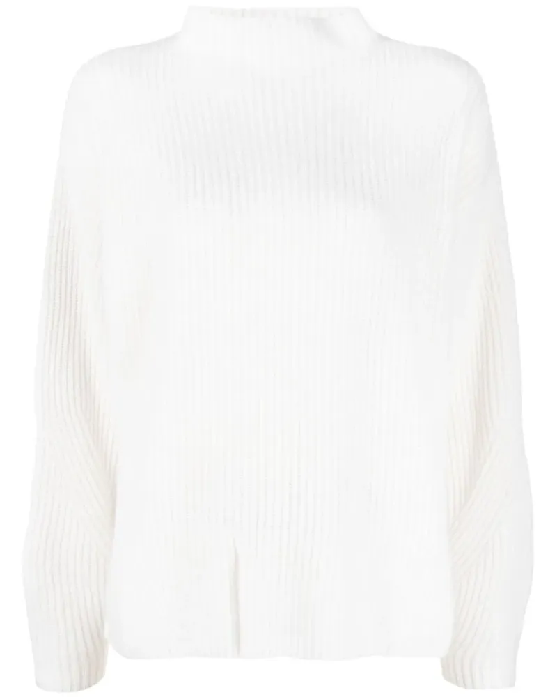 Le Kasha 1918 Gerippter Kaschmirpullover - Weiß Weiß