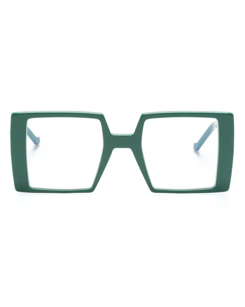 VAVA EYEWEAR Eckige Oversized-Brille - Grün Grün