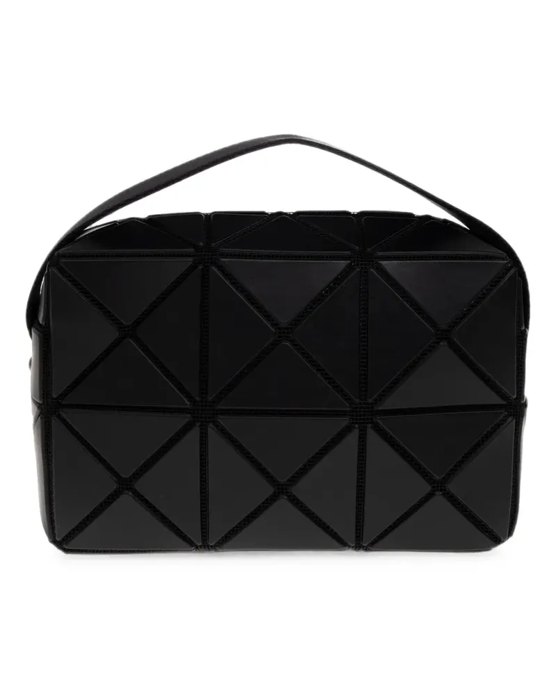 Issey Miyake geometric-panel mini bag - Schwarz Schwarz