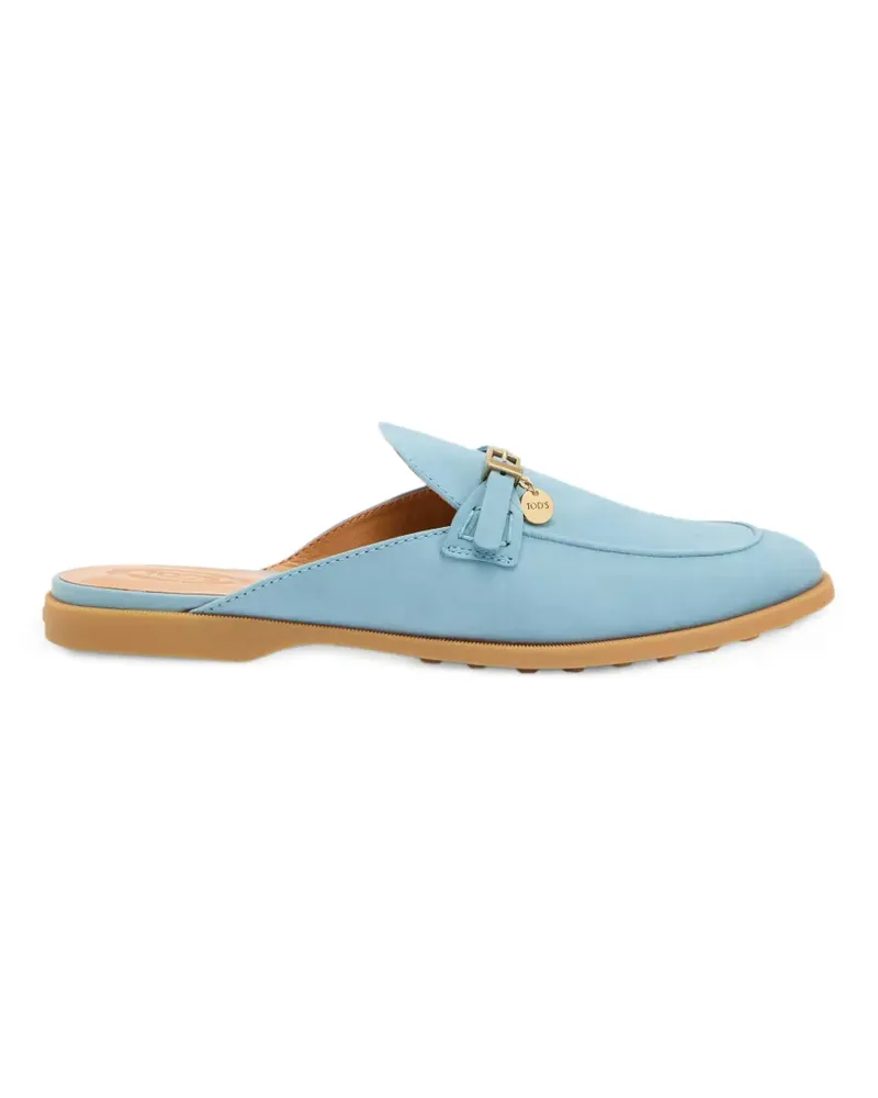 TOD'S Mules mit Schnallendetail - Blau Blau