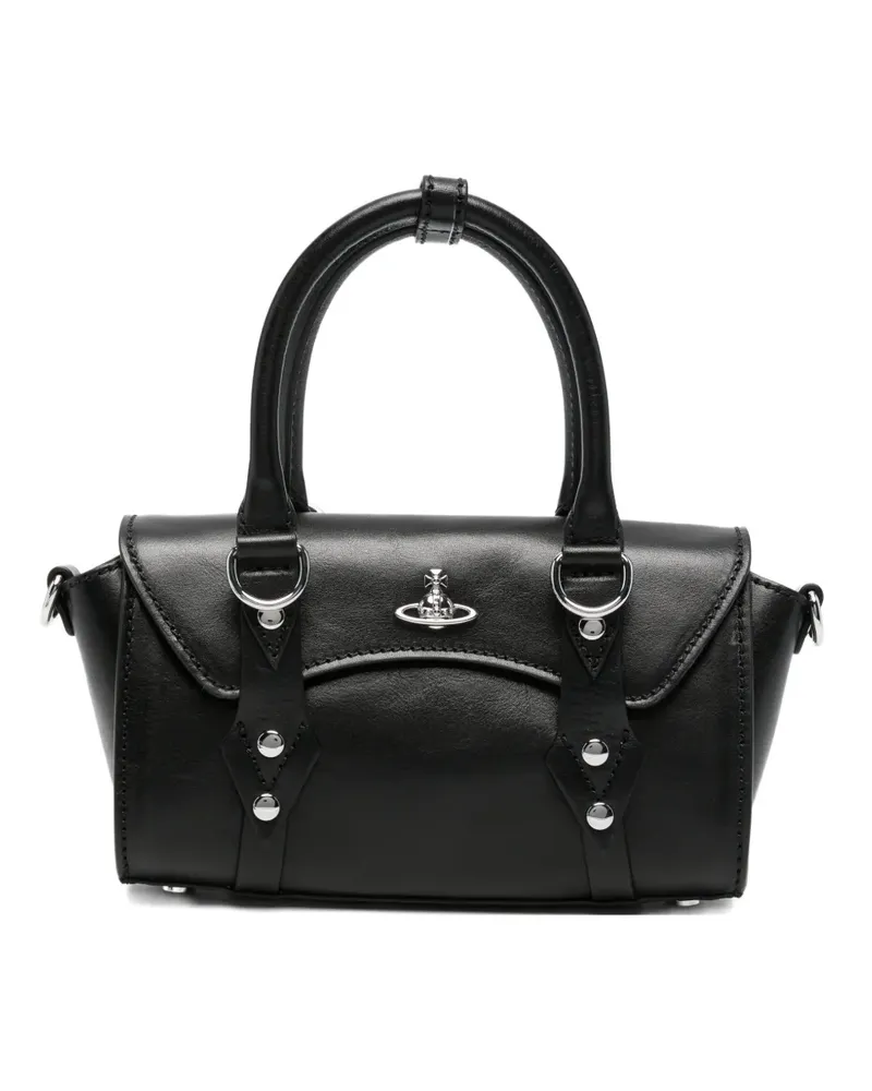 Vivienne Westwood mini Bettina cross body bag - Schwarz Schwarz