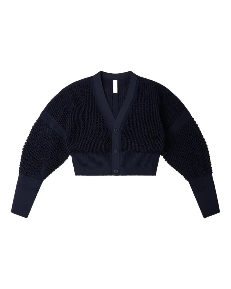 CFCL Lattice button textured cardigan - Blau Blau