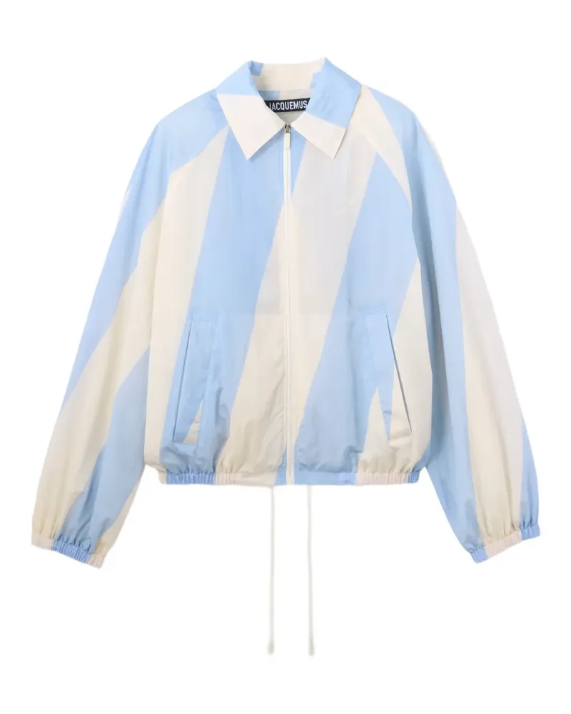 Jacquemus Gestreifte Jacke - Blau Blau
