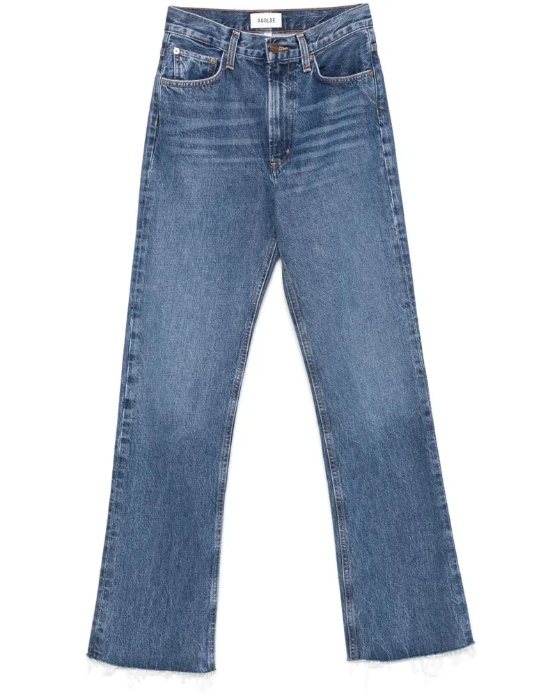 AGOLDE Leena Jeans - Blau Blau