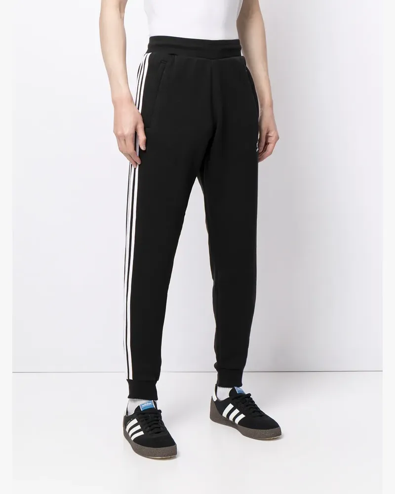 adidas Jogginghose mit Seitenstreifen - Schwarz Schwarz
