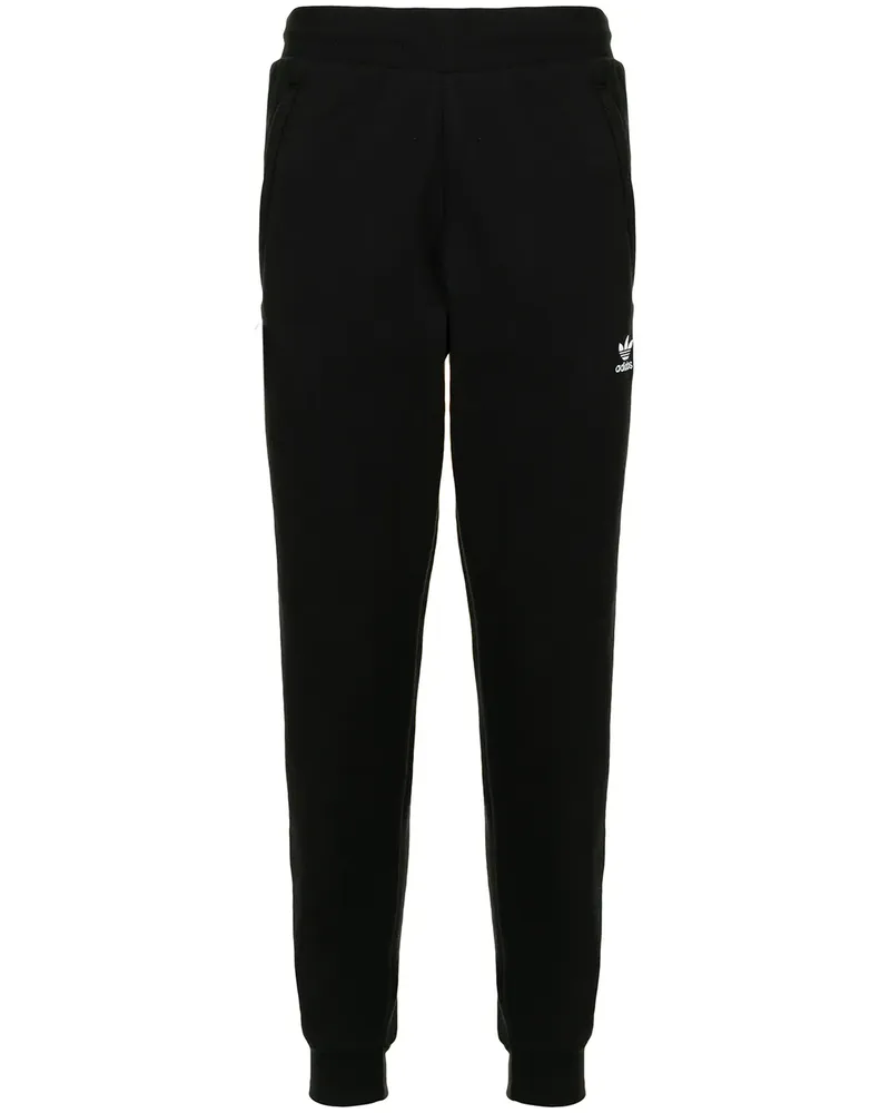 adidas Jogginghose mit Seitenstreifen - Schwarz Schwarz