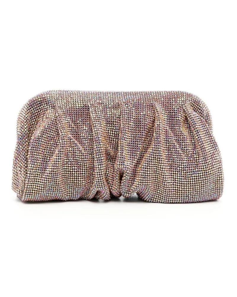 Benedetta Bruzziches Clutch mit Strass Metallic