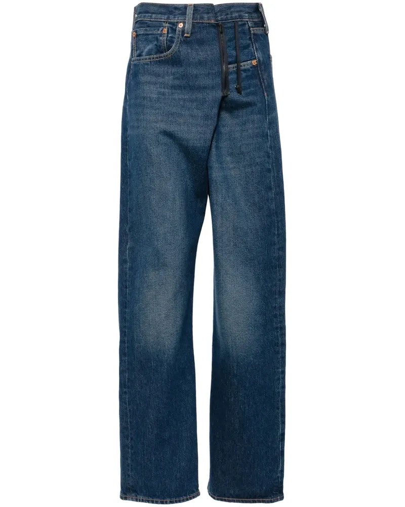 BLESS x Levi's Jeans mit Reißverschlussdetail - Blau Blau